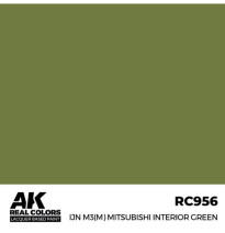 Real Colors IJN M3 (M) MITSUBISHI Interior Green