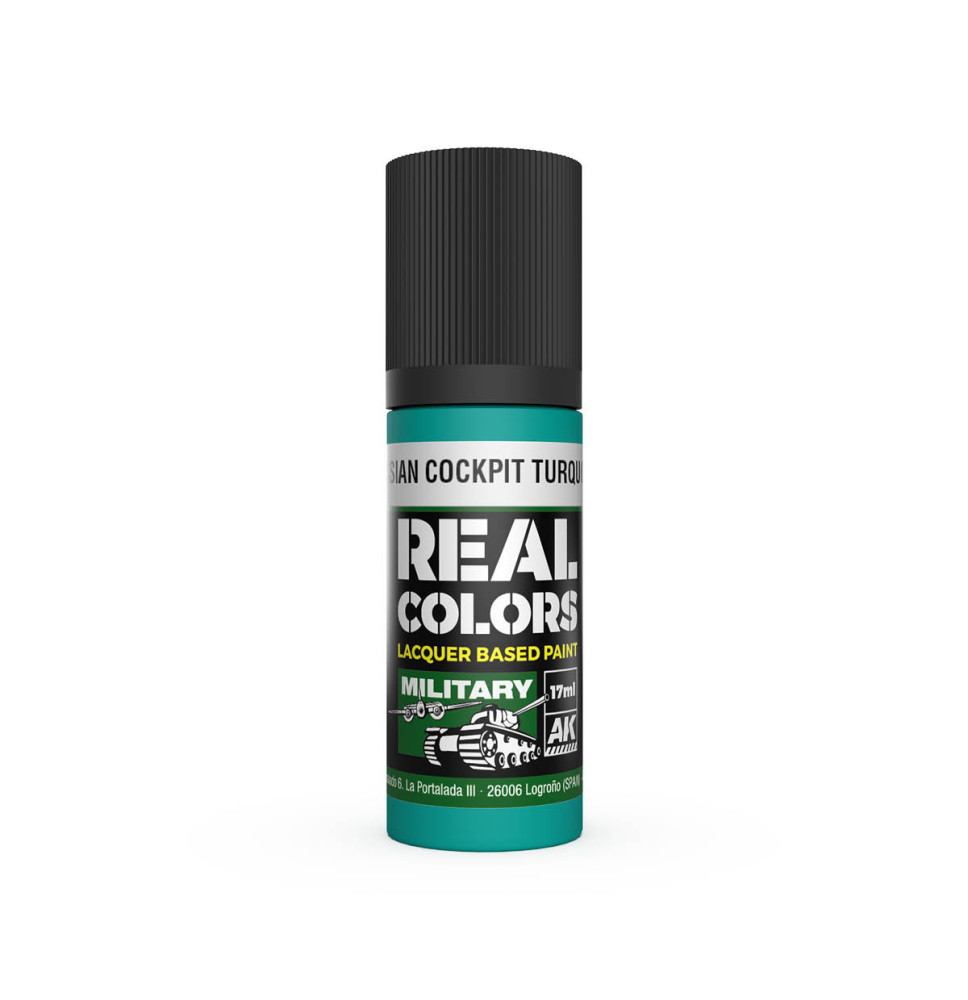 Real Colors Russian Cockpit Torquoise