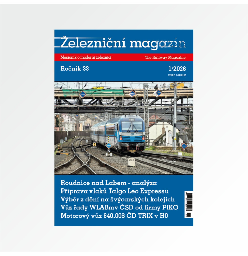 Železniční magazín 01/2026