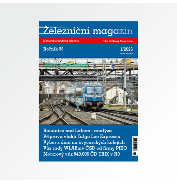 Železniční magazín 01/2026