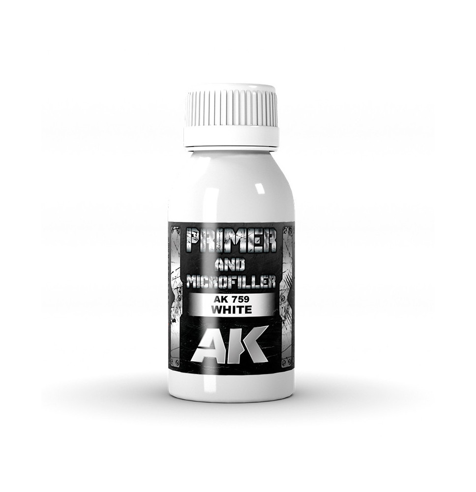 WHITE PRIMER AND MICROFILLER