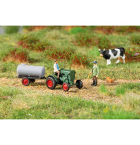 Deutz F1M414 s přívěsem