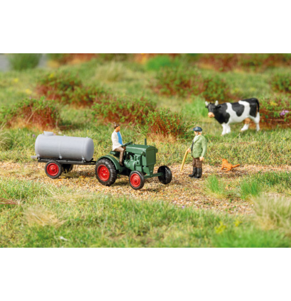 Deutz F1M414 s přívěsem