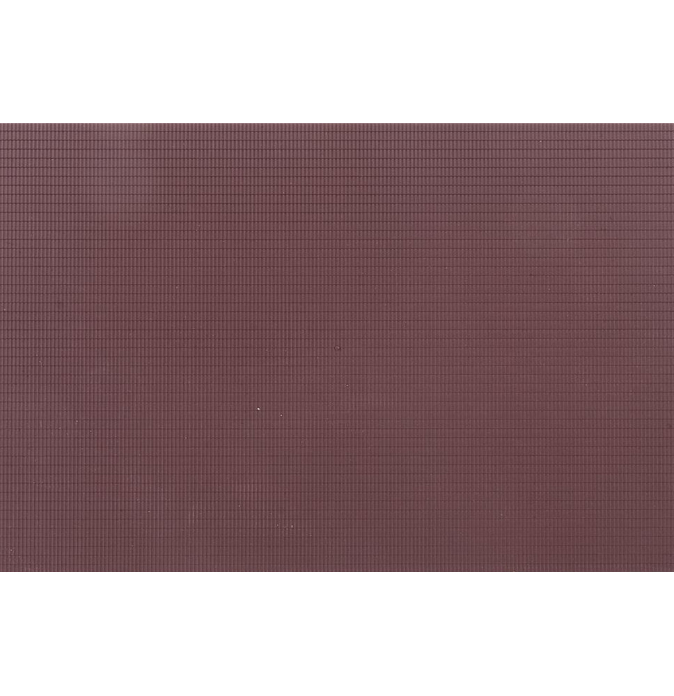 Střešní krytina – červenohnědá