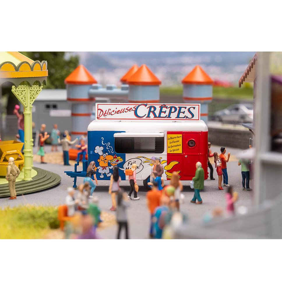 Přívěs s občerstvením Crêpes