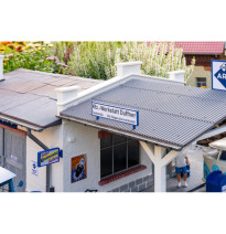 Čerpací stanice s dílnou