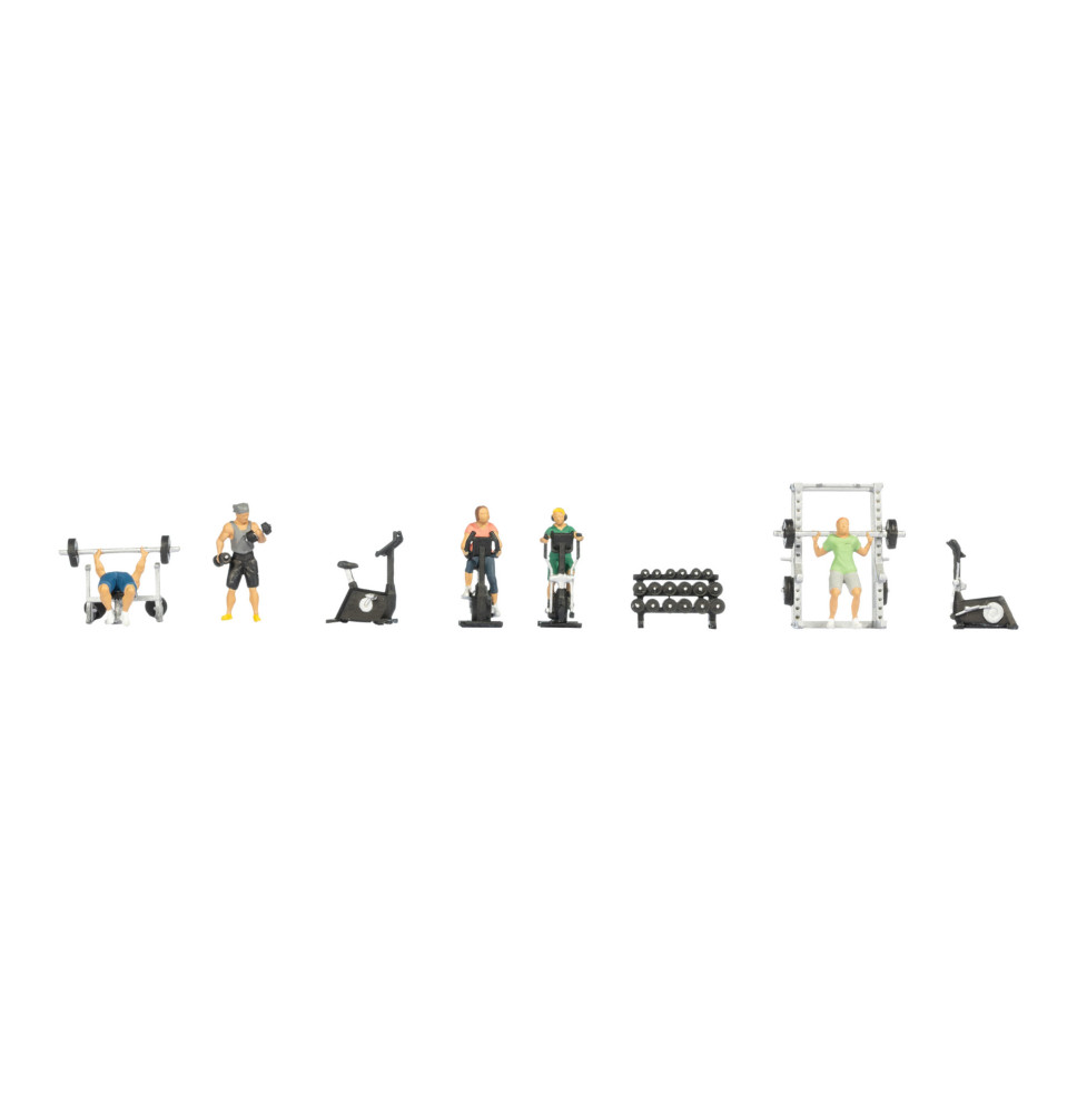 Figuren-Themenwelt – Fitness-Studio