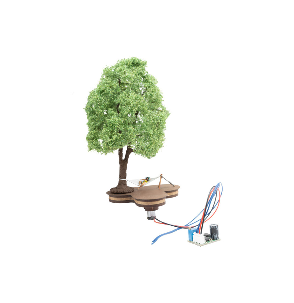 Micro-motion – strom s houpací sítí