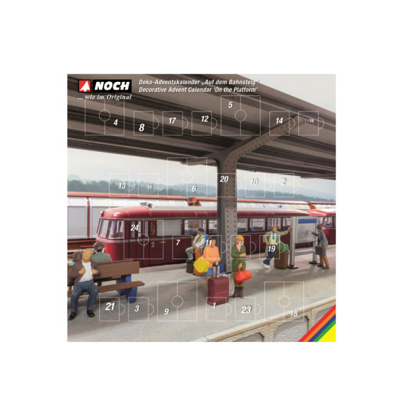 Adventní kalendář – na nástupišti