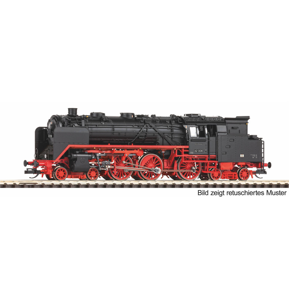 Parní lokomotiva se zvukem BR 62 DR