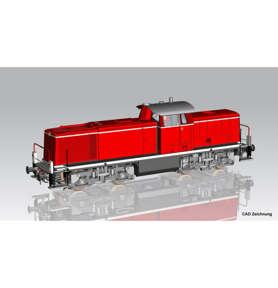 Dieselová lokomotiva se zvukem BR 90 DB