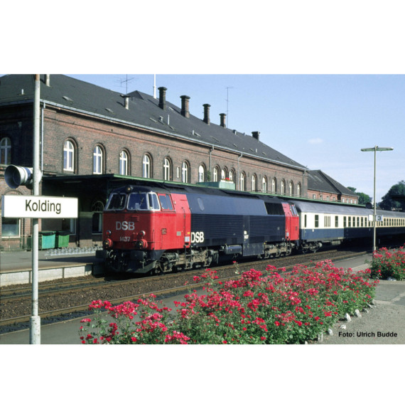 Dieselová lokomotiva se zvukem BR MZ DSB