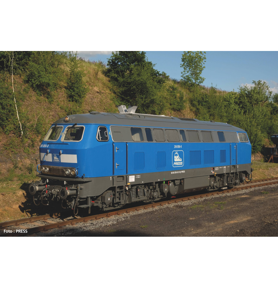 Dieselová lokomotiva BR 218 Press