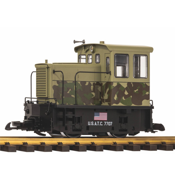 US Dieselová lokomotiva GE 25-Ton US Army