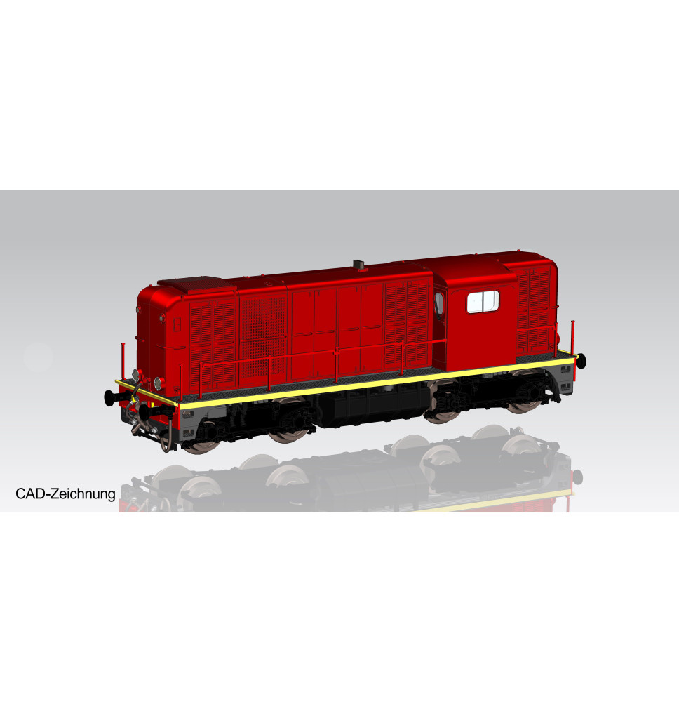 Dieselová lokomotiva Rh 2400 braun NS