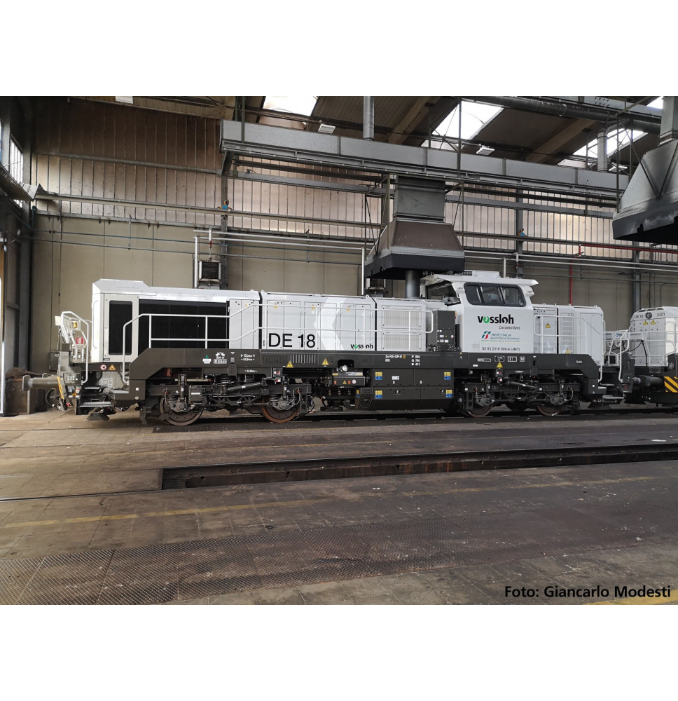 Dieselová lokomotiva se zvukem DE 18 Mercitalia