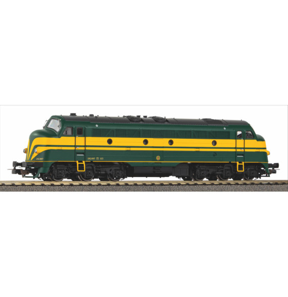 Dieselová lokomotiva se zvukem Nohab SNCB