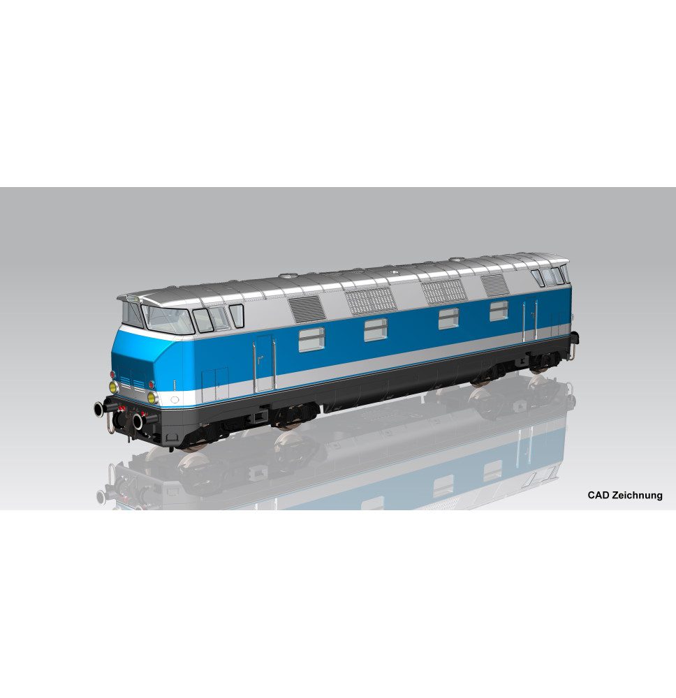 Dieselová lokomotiva BR200 1001 DR