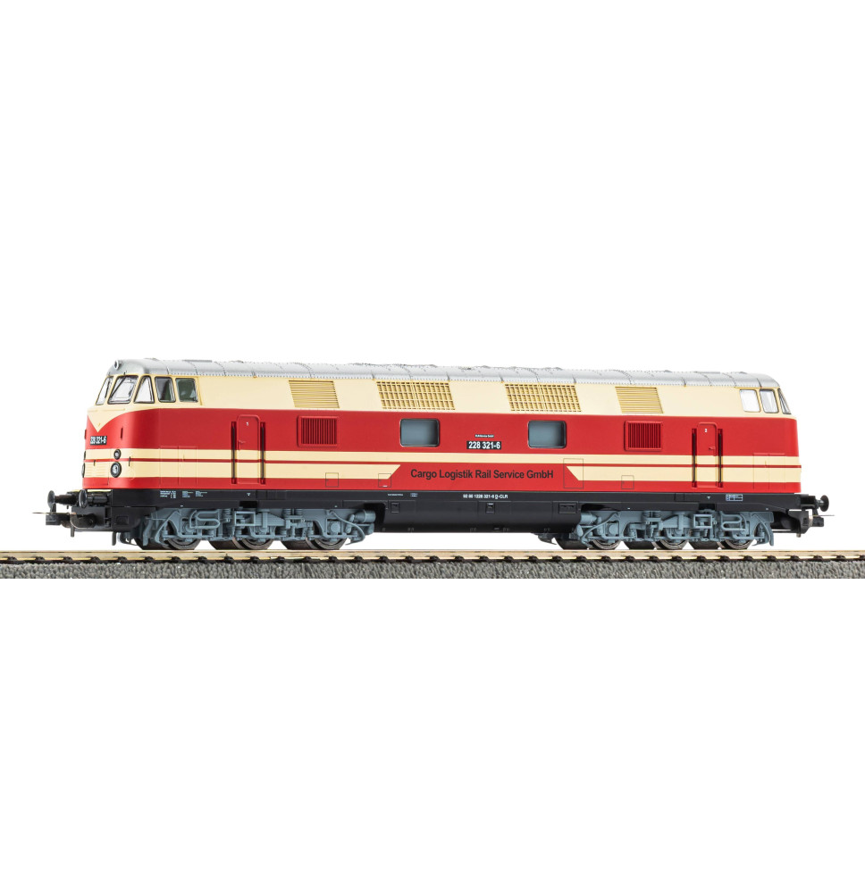 Dieselová lokomotiva se zvukem BR 228 Cargo Logistic Rail