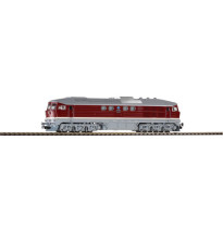 Dieselová lokomotiva BR 131 DR mit Schneepflug