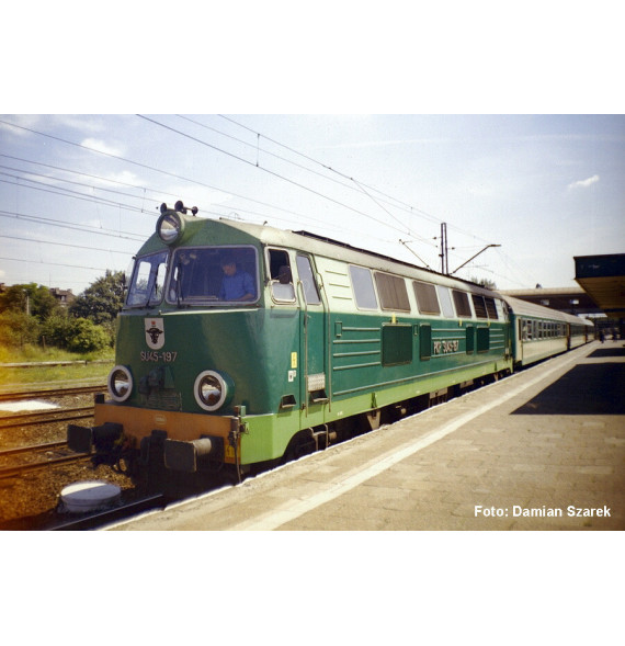 Dieselová lokomotiva se zvukem SU45 PKP