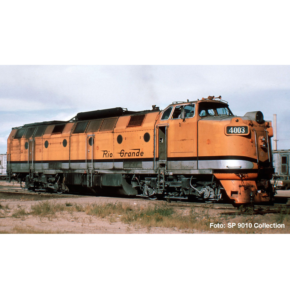 Dieselová lokomotiva se zvukem D&RGW 4003