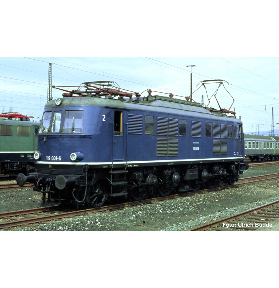 Elektrická lokomotiva se zvukem BR 119 DB