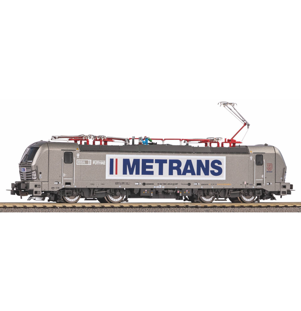Elektrická lokomotiva se zvukem V Vectron Metrans