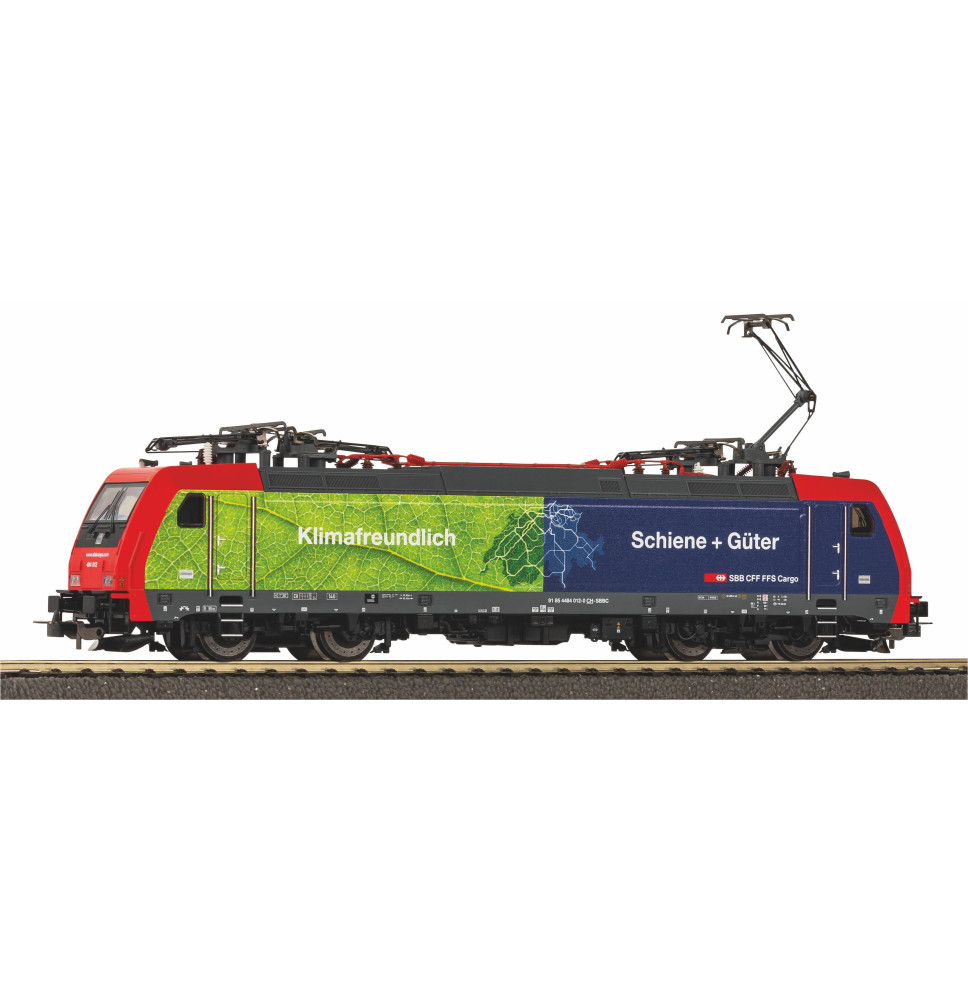 Elektrická lokomotiva se zvukem 484 012 Ecoresponsable SBB