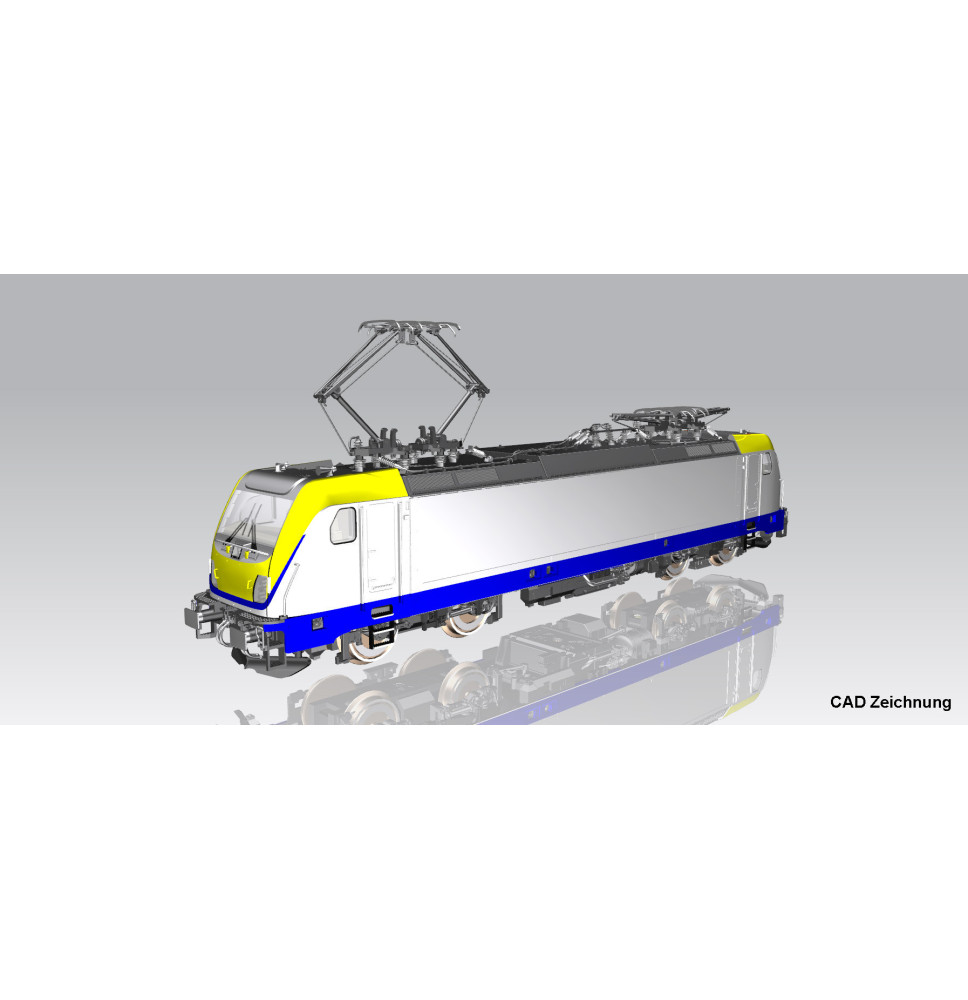 Elektrická lokomotiva se zvukem BR 187 SNCB