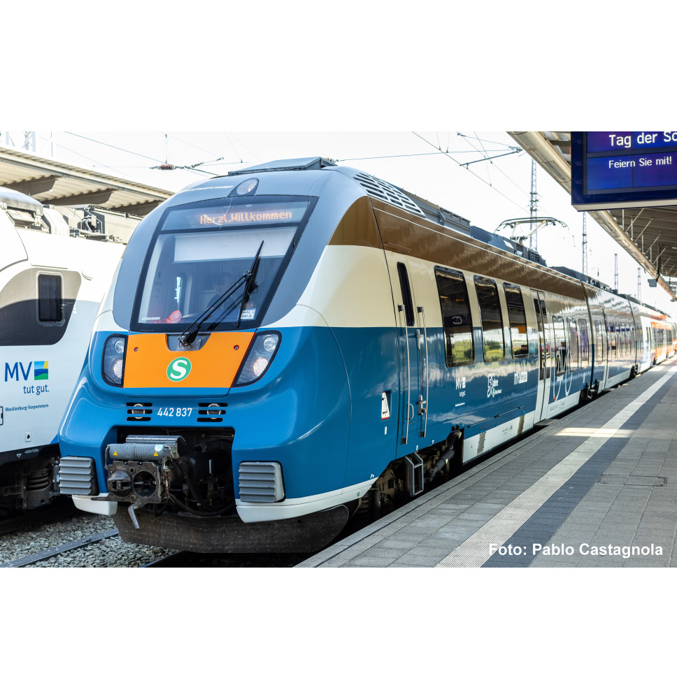 Elektrická jednotka BR 442 837 5-tlg. S-Bahn Rostock DB AG