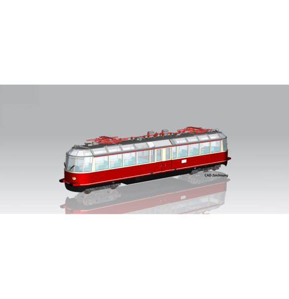 Elektrická jednotka se zvukem ET91 Gläserner Zug rot DB