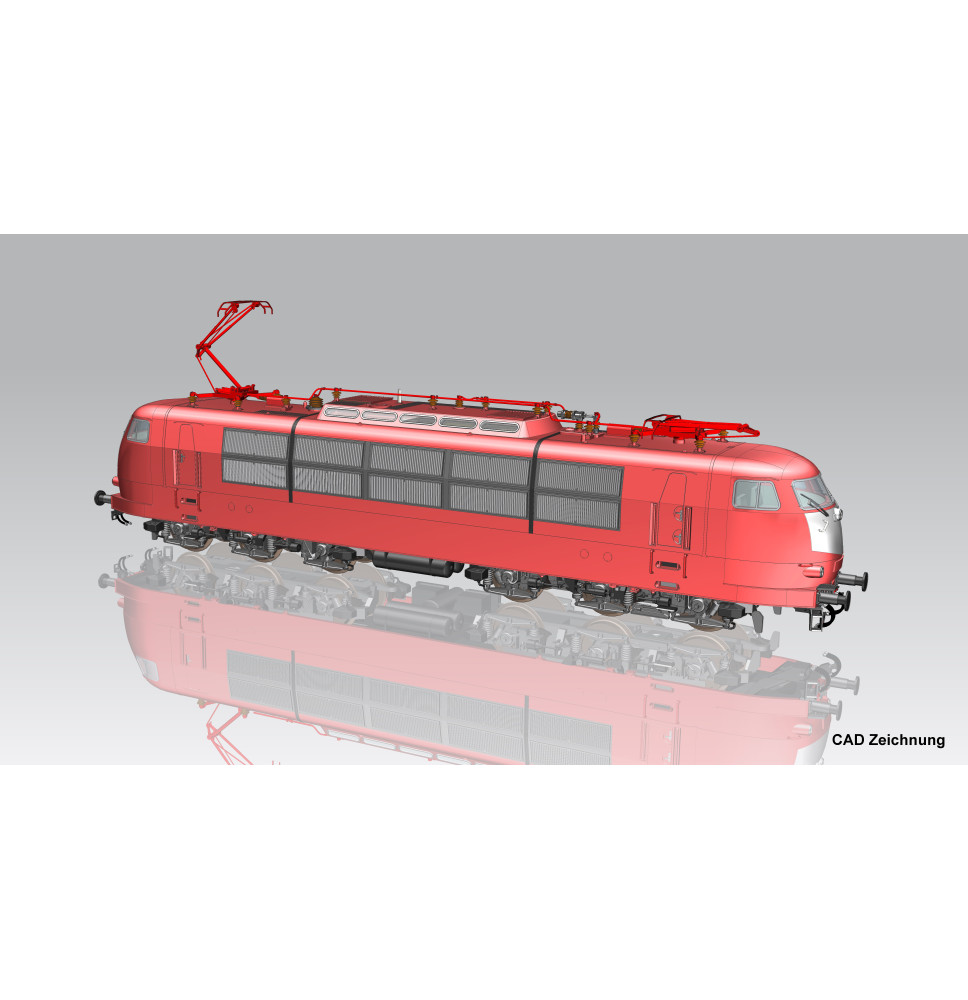 Elektrická lokomotiva se zvukemBR 103 langer Rahmen orient DB AG