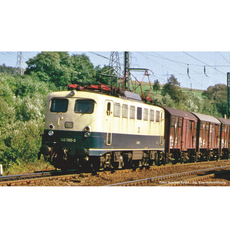 Elektrická lokomotiva 140 beigeblau DB