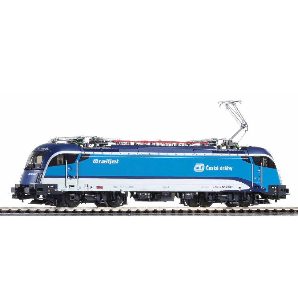 Elektrická lokomotiva se zvukem Rh 1216 ČD