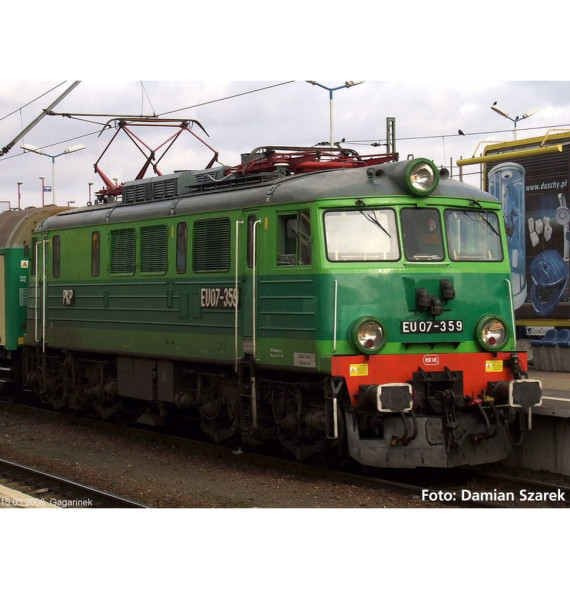 Elektrická lokomotiva se zvukem EP07 PKP