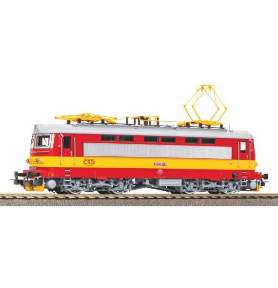 Elektrická lokomotiva Rh 242 rot-gelb ČSD