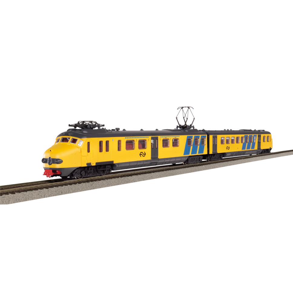 Start-set s elektrickou jednotkou Hondekop NS - kolejivo A-Gleis s podložím