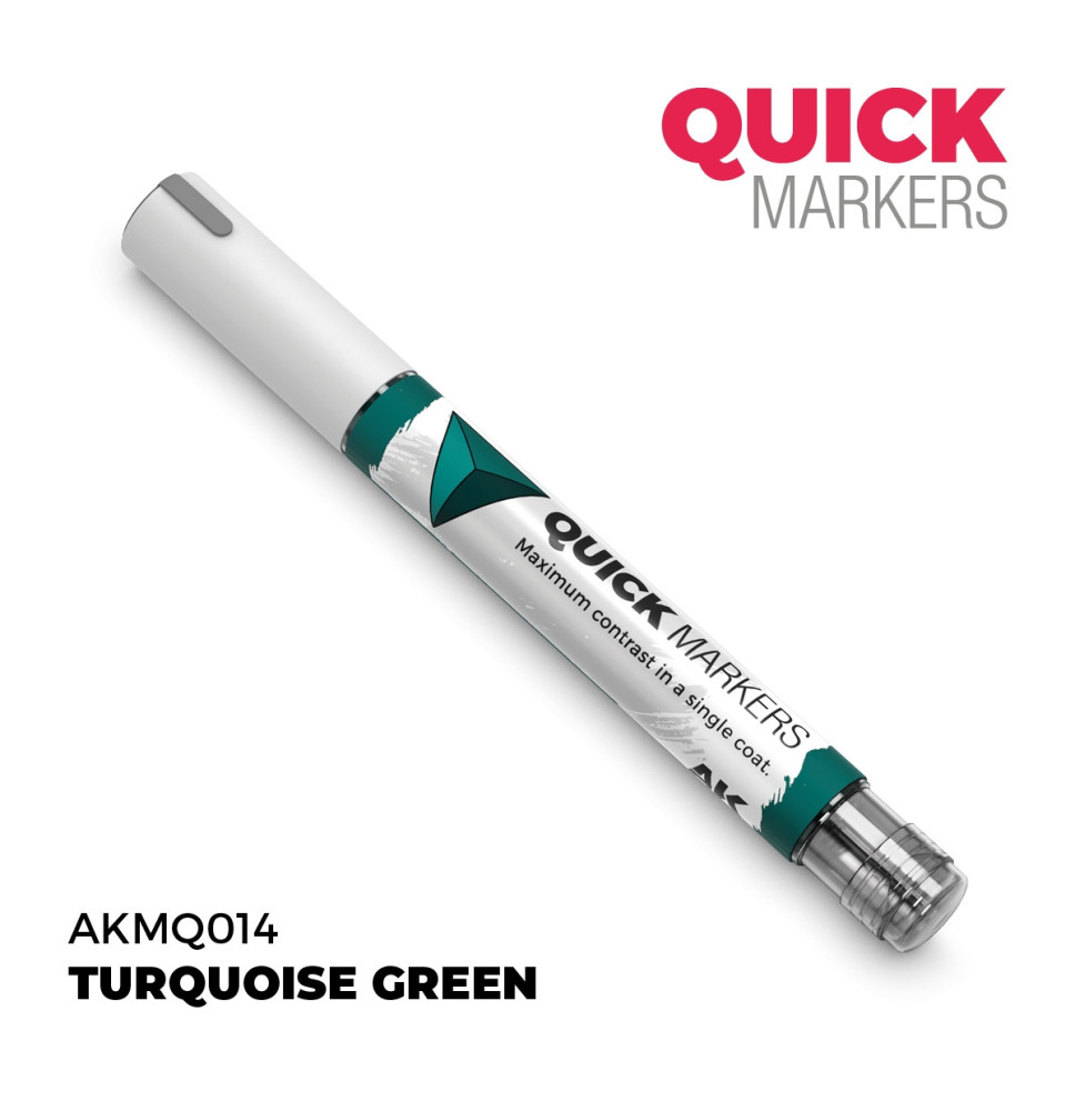 QUICK MARKER - TURQUOISE GREEN