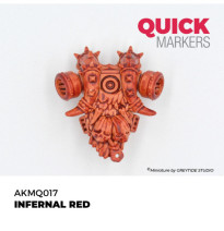QUICK MARKER - INFERNAL RED