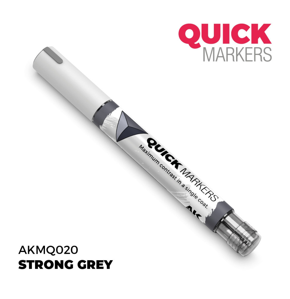 QUICK MARKER - STRONG GREY
