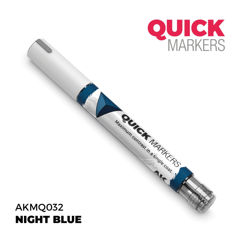 QUICK MARKER - NIGHT BLUE