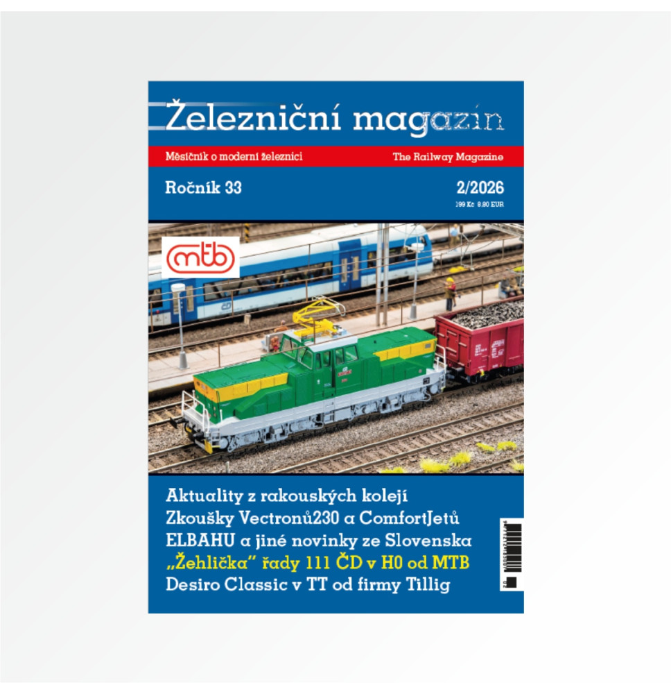 Železniční magazín 02/2026