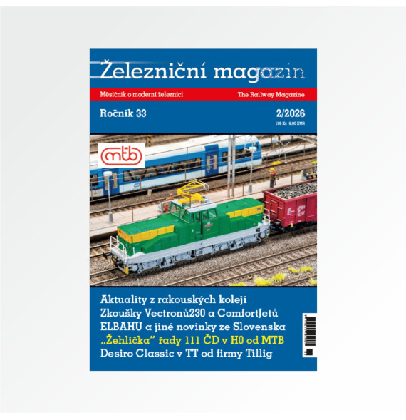 Železniční magazín 02/2026