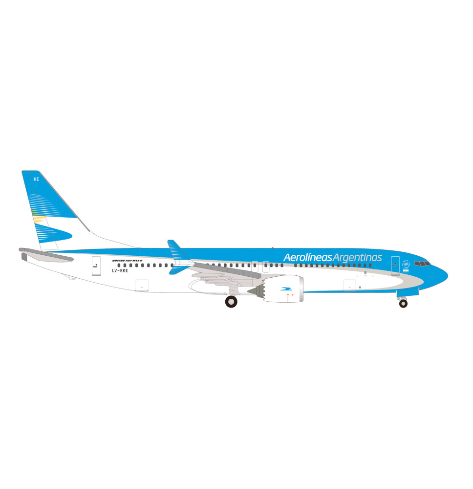 B737 Max 8 Aerolineas Argent.