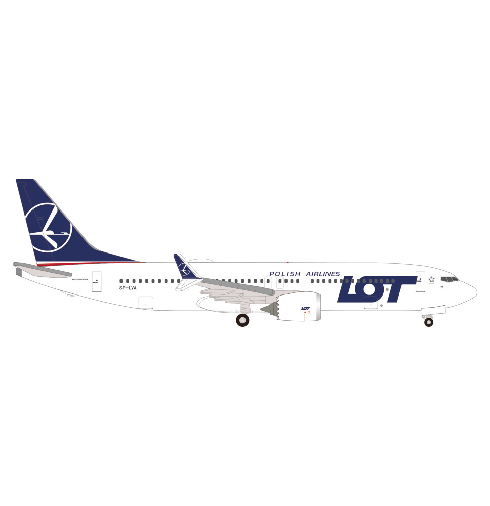 B737 Max 8 LOT Polish Airlines
