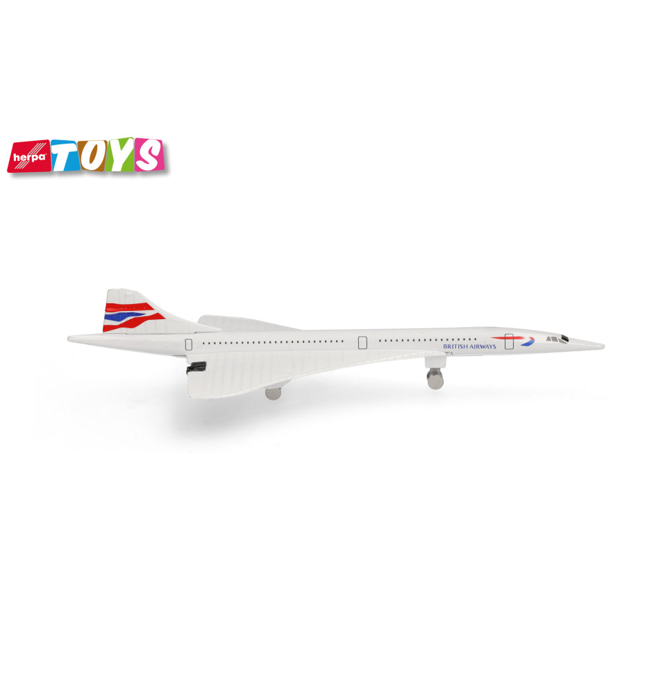 Single Plane British Concorde