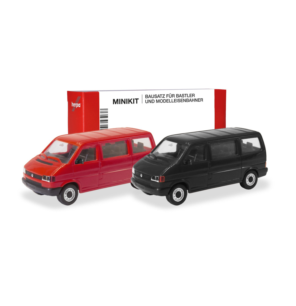 MiKi VW T4 Bus rot und schwarz