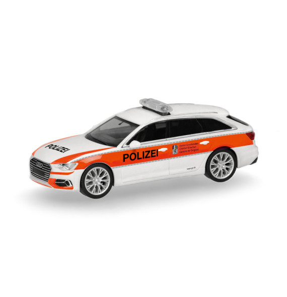 Audi A6 Avant Polizei Graubün