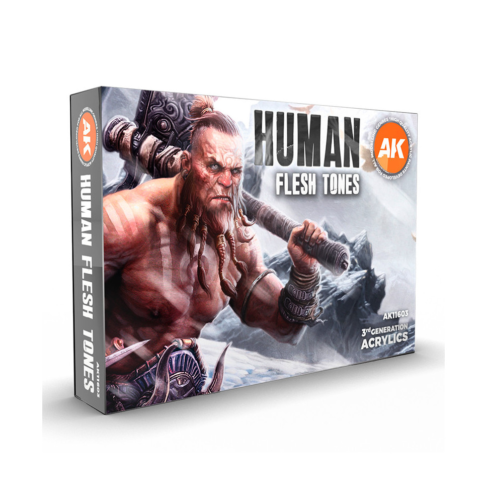 3GEN HUMAN FLESH TONES